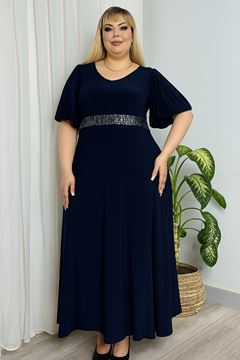 Immagine di CURVY GIRL DRESS WITH BEADED  WAIST